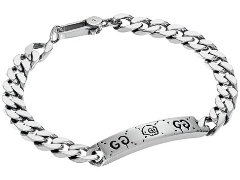 mens gucci ghost bracelet|gucci ghost bracelet used.